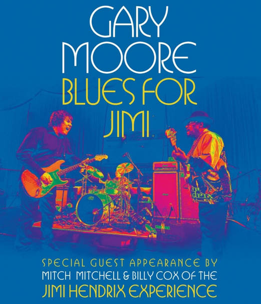 M252 - GARY MOORE : Blues for Jimi Live in London 25G